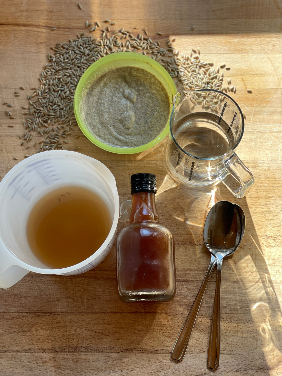 Haare waschen mit Roggenmehl