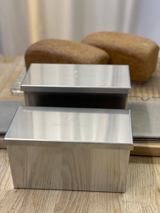Toastbrotformen mit Deckel im Doppelpack